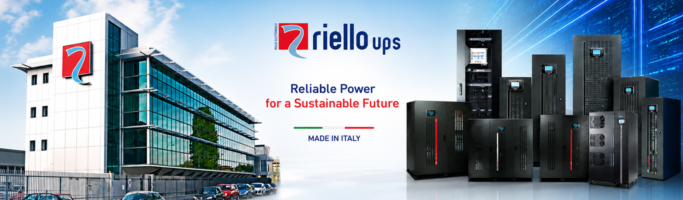 NHÀ PHÂN PHỐI CHÍNH THỨC HỆ NGUỒN LIÊN TỤC UPS RIELLO (ITALY)