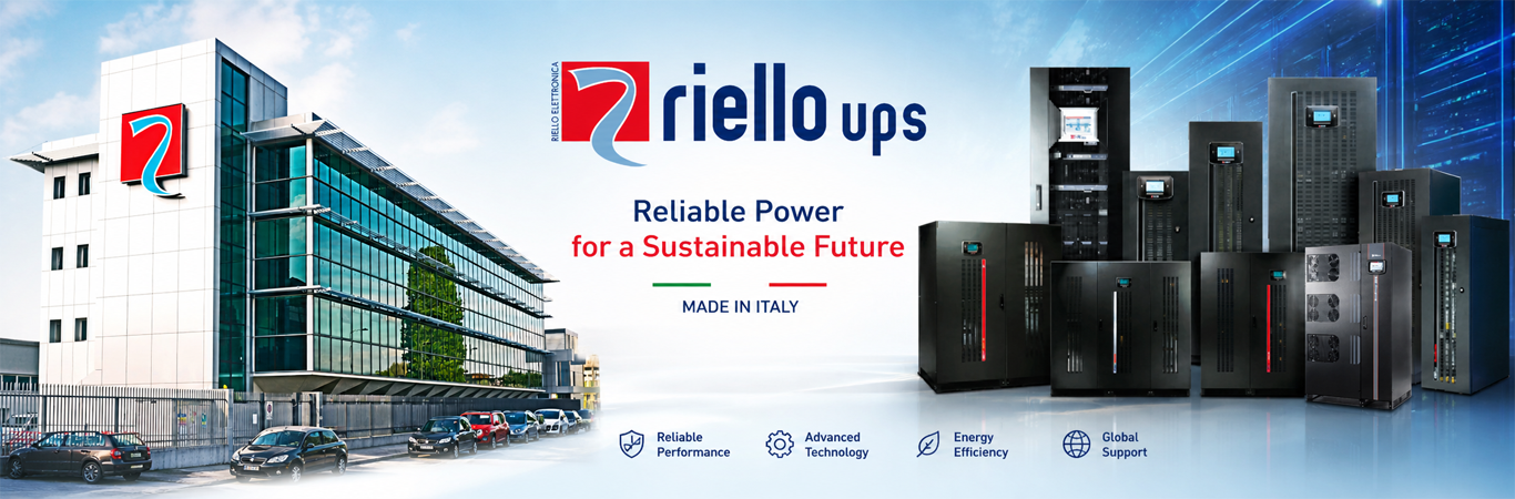 NHÀ PHÂN PHỐI CHÍNH THỨC HỆ NGUỒN LIÊN TỤC UPS RIELLO (ITALY)